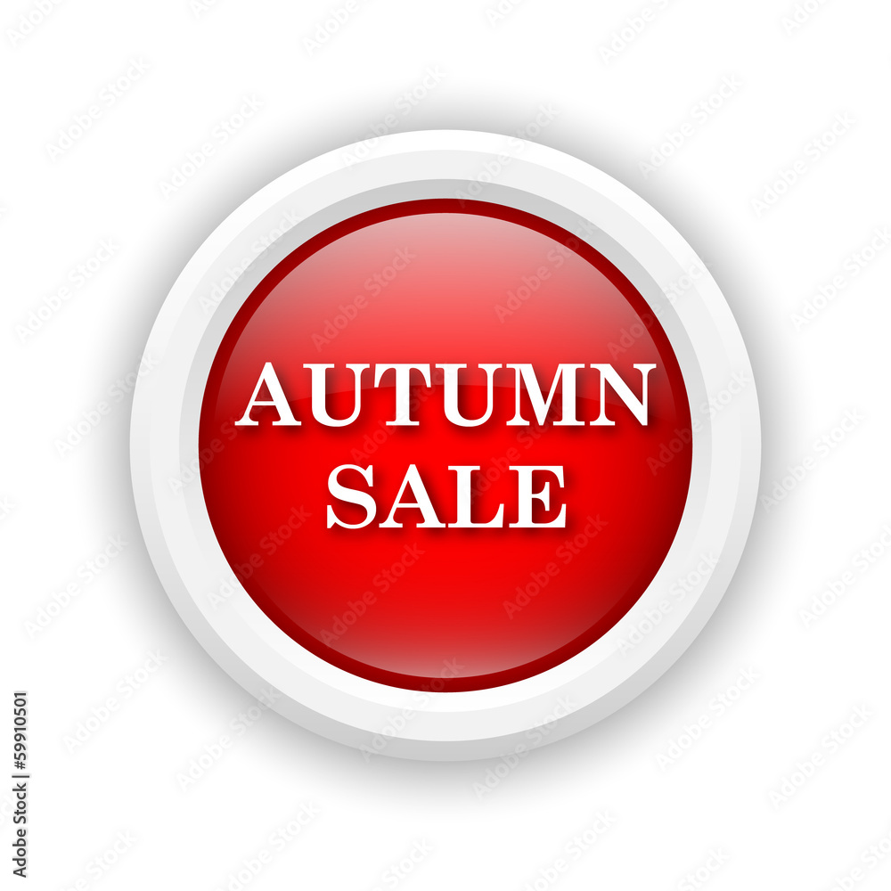 Autumn sale icon Autumn sale icon