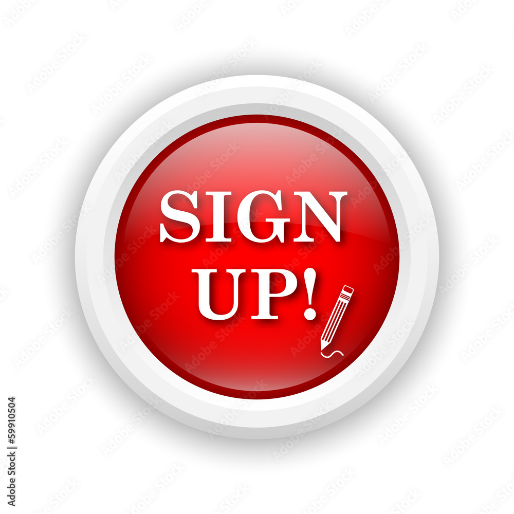 Sign up icon Sign up icon
