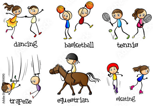 Indoor and outdoor activities