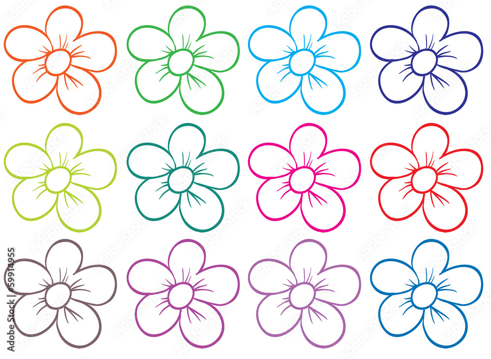 A floral seamless design A floral seamless design