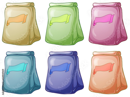Six pouch bags collection
