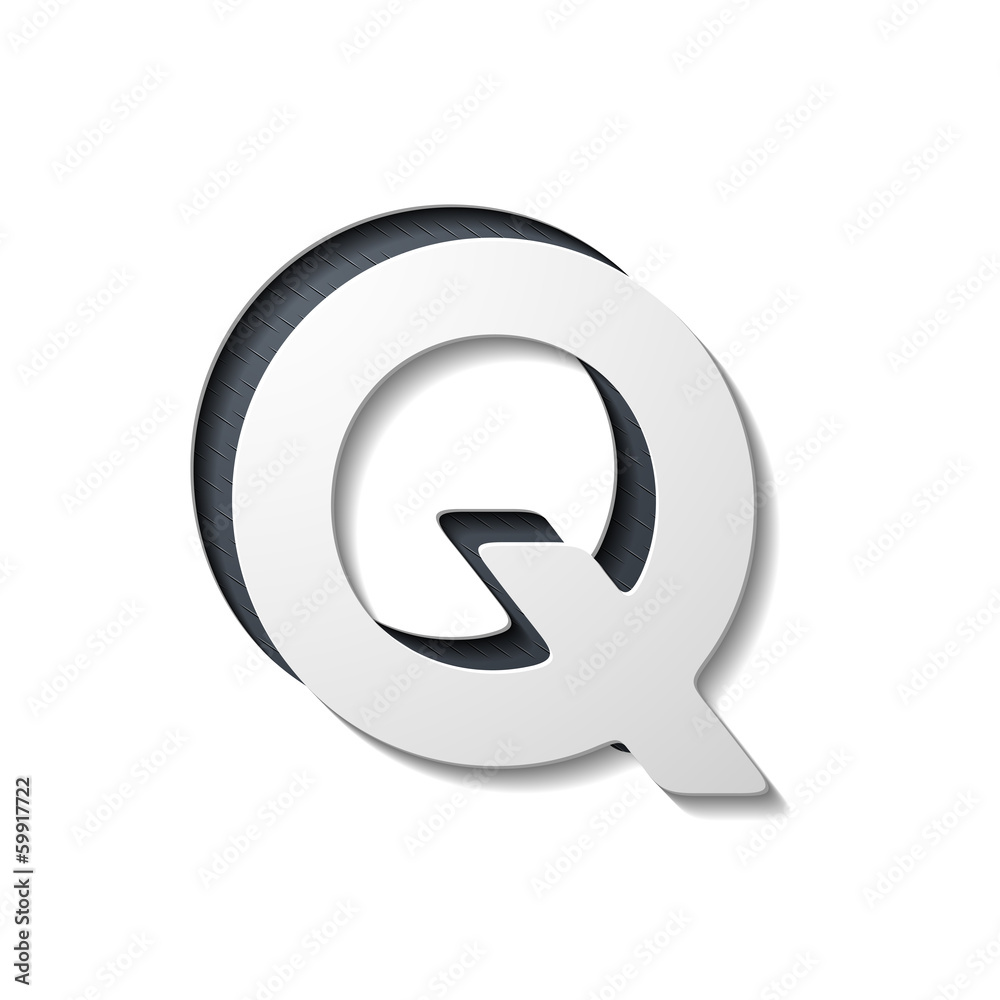 Fototapeta premium letter of the alphabet