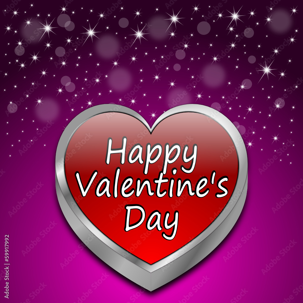 Fototapeta premium Happy Valentine's Day