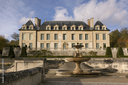 Castle of Auvers-sur-Oise, Val-d'Oise, France