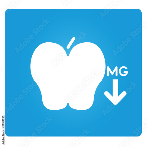 newton apple, physic concept symbol