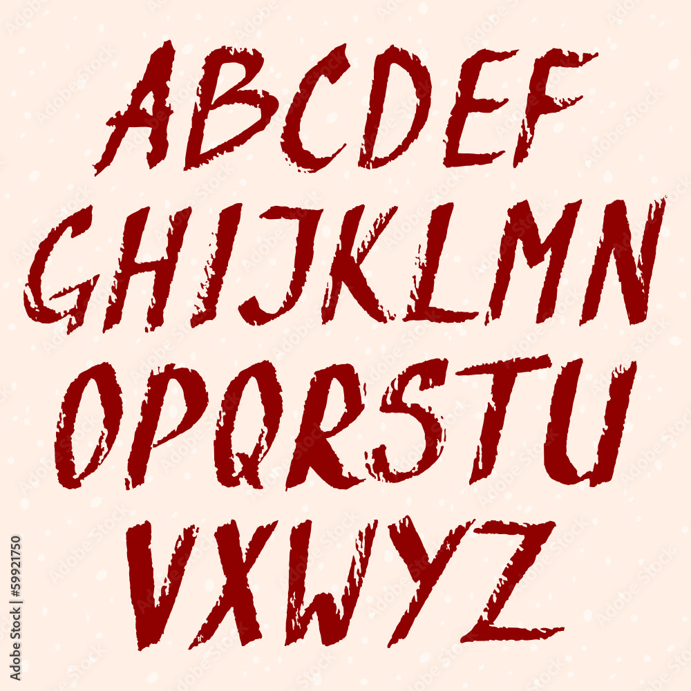 Grunge font. Look my portfolio for same design letters Grunge font. Look my portfolio for same design letters