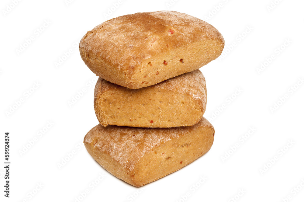 Fresh bread isolated