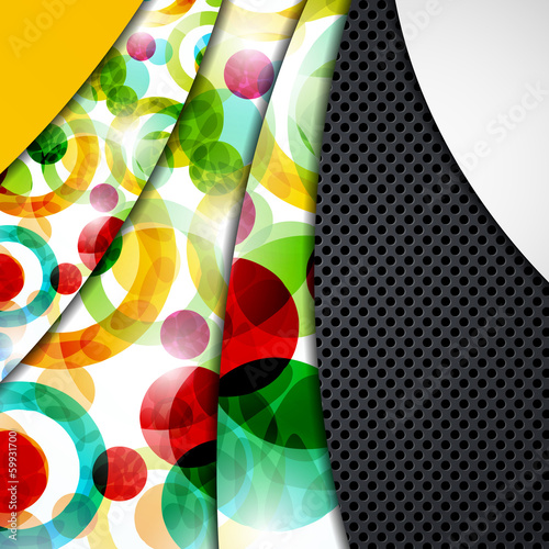 multi layered abstract background