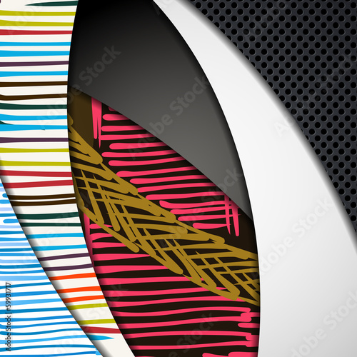 multi layered abstract background