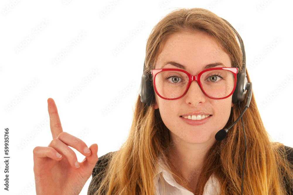 Customer support on the phone Customer support on the phone