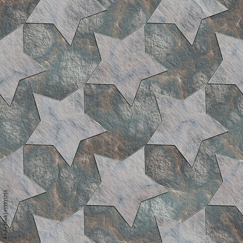 Stars. Seamless stone pattern.