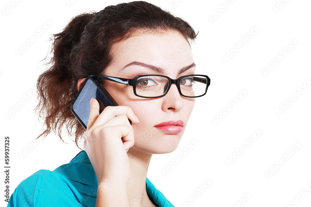 woman use cell phone