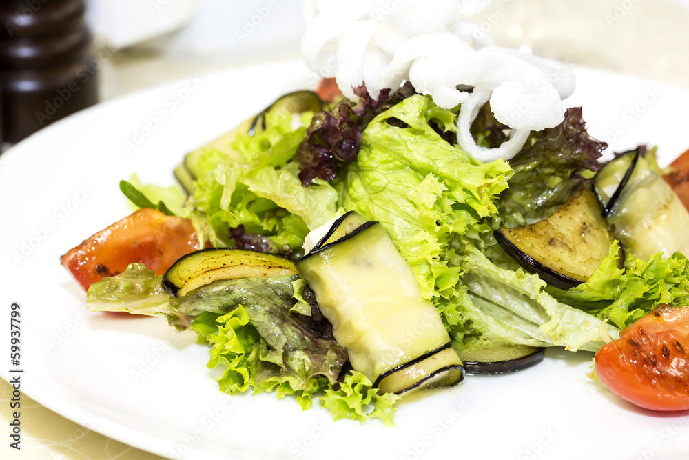 vegetable salad and cheese vegetable salad and cheese