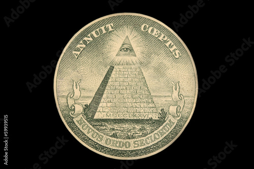 Εκτύπωση καμβά Dollar Seal
