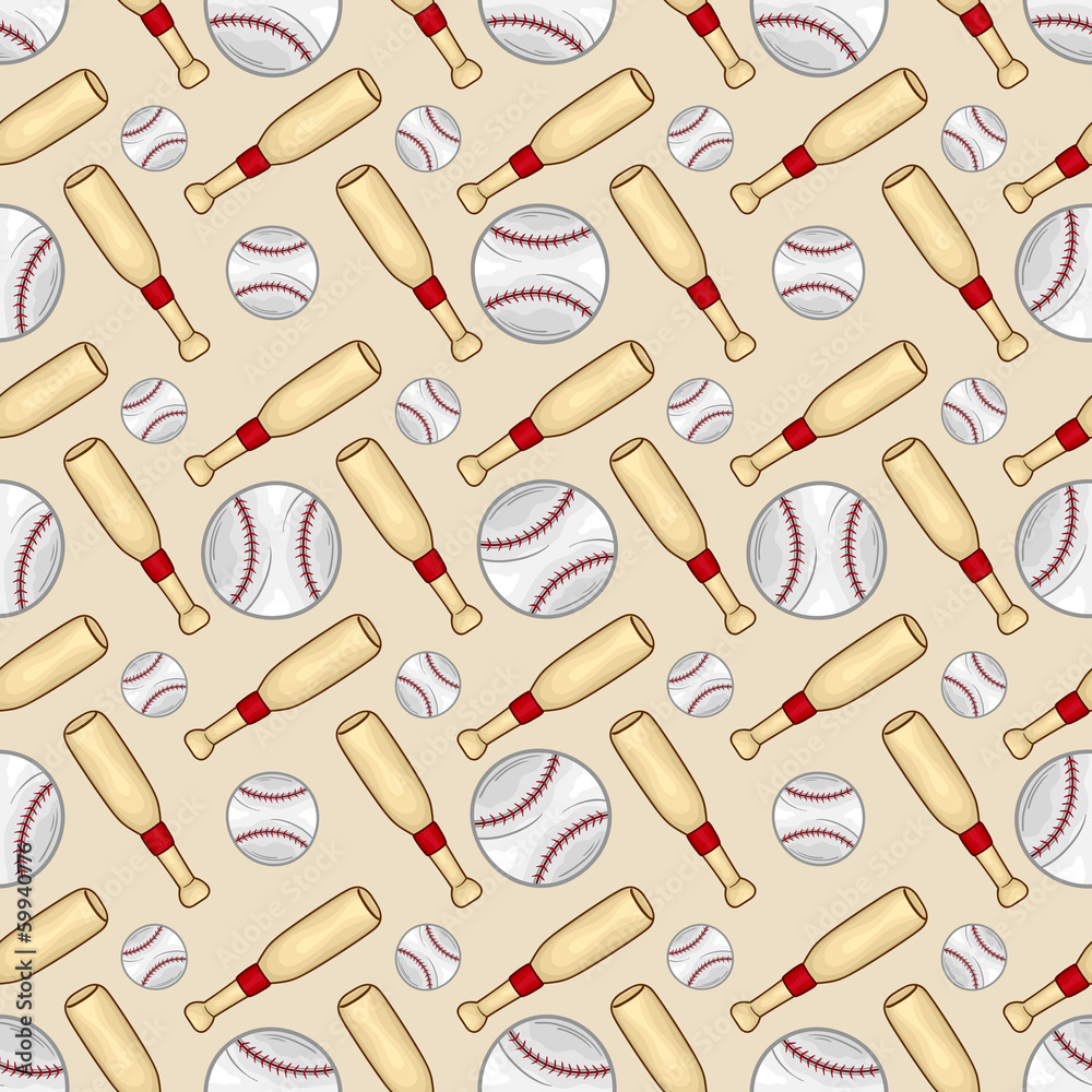 Baseball pattern - Sport - # 1 Baseball pattern - Sport - # 1