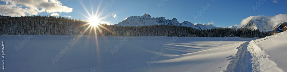 l'anello del lago Palù