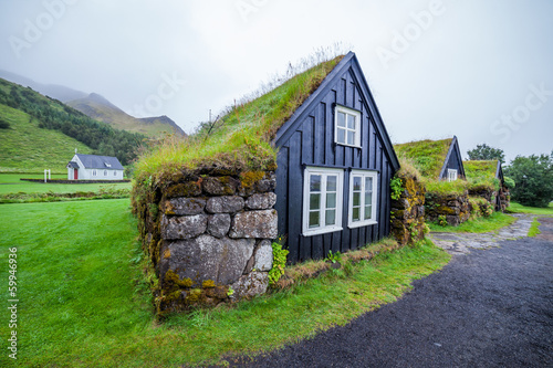 traditional icelandic house #59946936