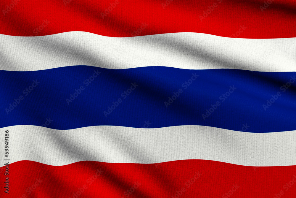 Fototapeta premium Flag of Thailand