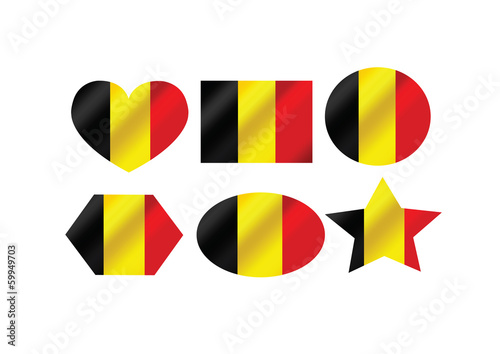 National flag of Belgium