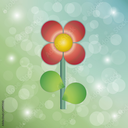 background with color elements