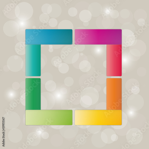 background with color blocks