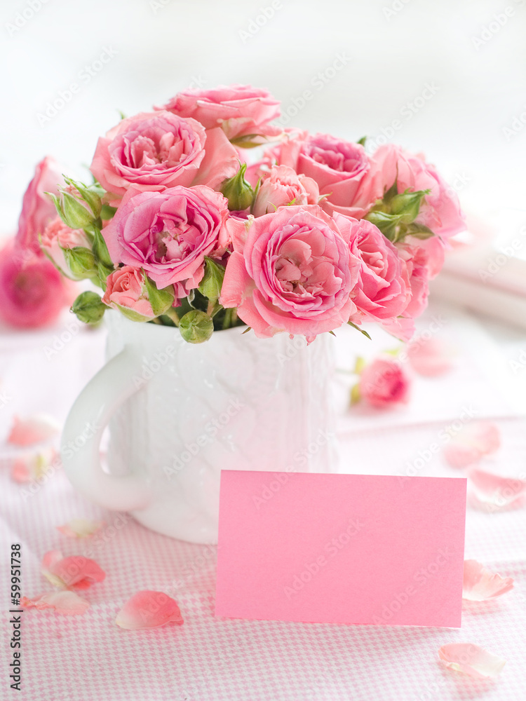 Pink roses Pink roses