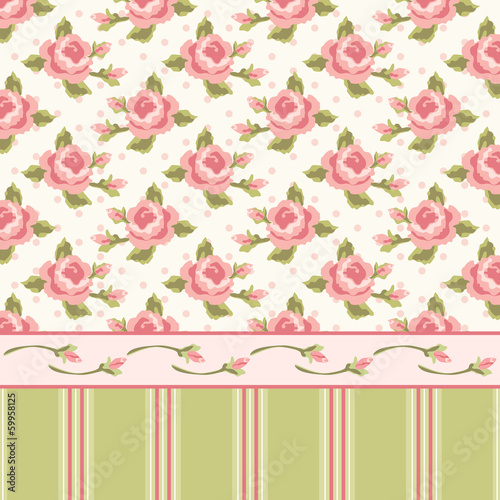 Wallpaper with roses 4