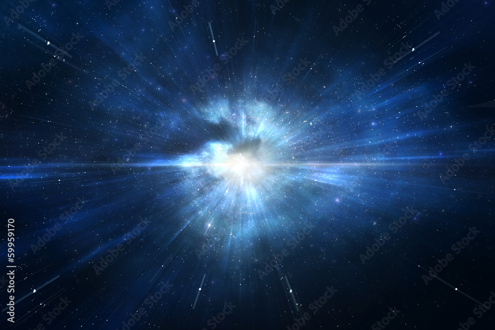 Star explosion time warp