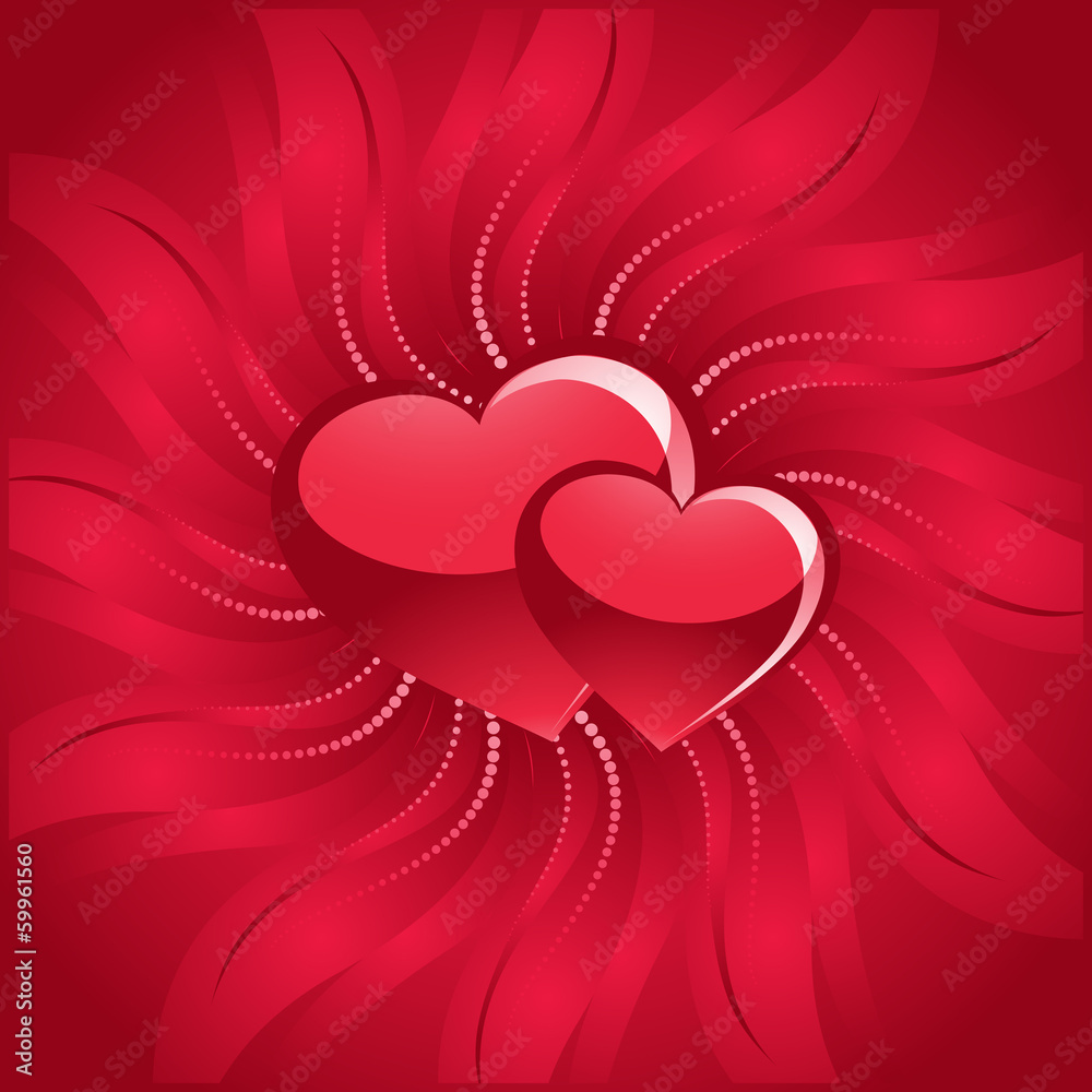 Valentine's day vector background Valentine's day vector background