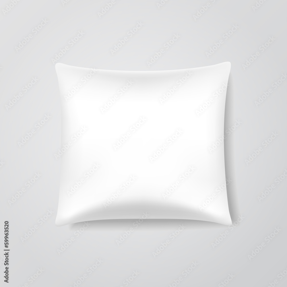 Vector Blank Pillow Vector Blank Pillow
