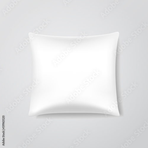 Vector Blank Pillow