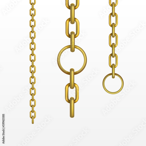 Vector Gold Chain