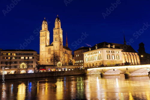 Zürich am Abend