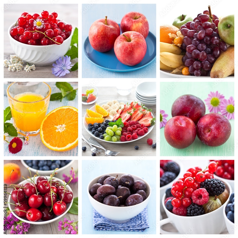 Fruits and berries Fruits and berries