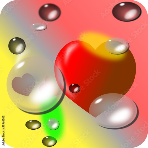 cuore bagnato