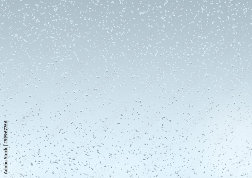 water drops on the glass water drops on the glass