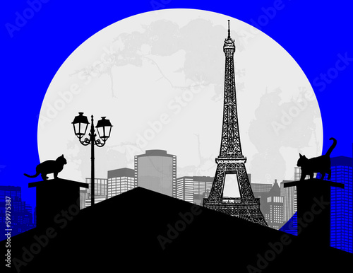 Fairy night in Paris