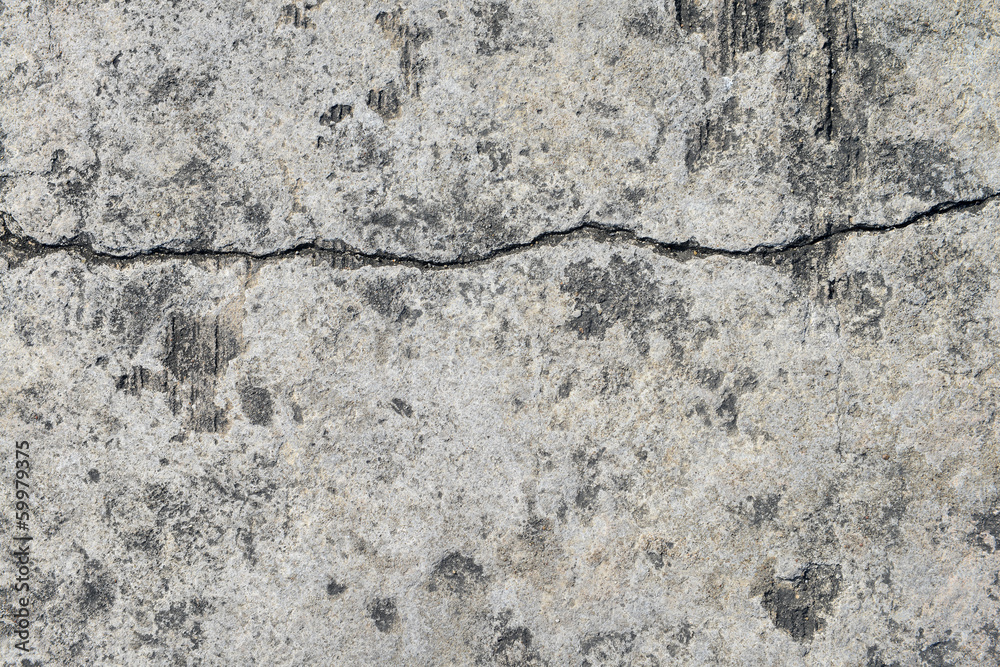 Obraz premium Cracked concrete texture closeup background.