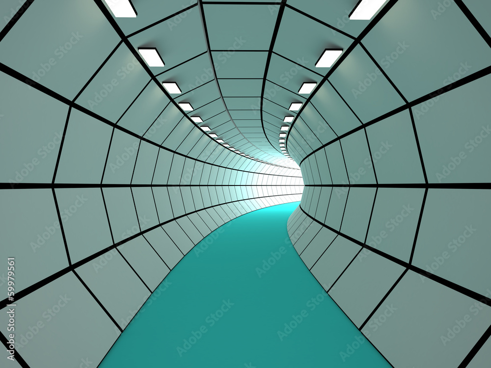 Obraz premium Tunnel, 3D