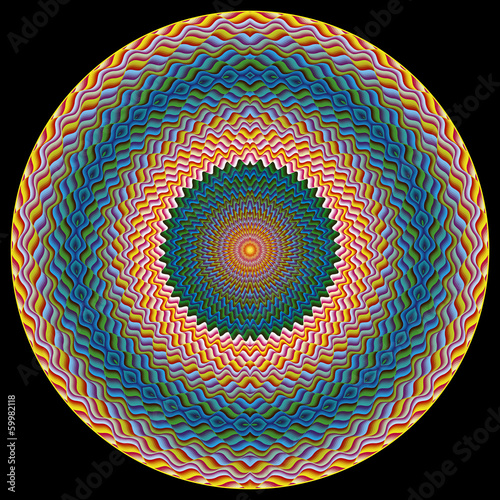 Modern Feng Shui symbol for spiritual power