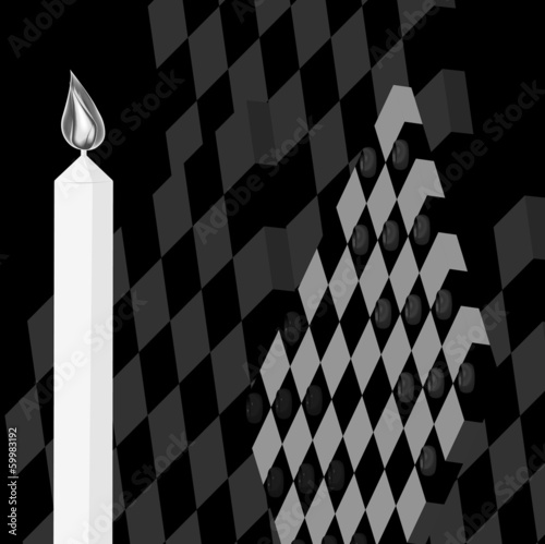 abstract background, vector style, checkers in 3D