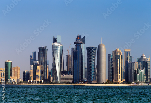 The West Bay City skyline of Doha, Qatar © Sophie James