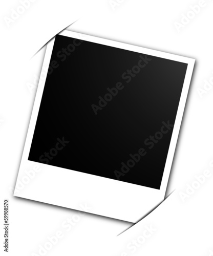 Polaroid photo insert