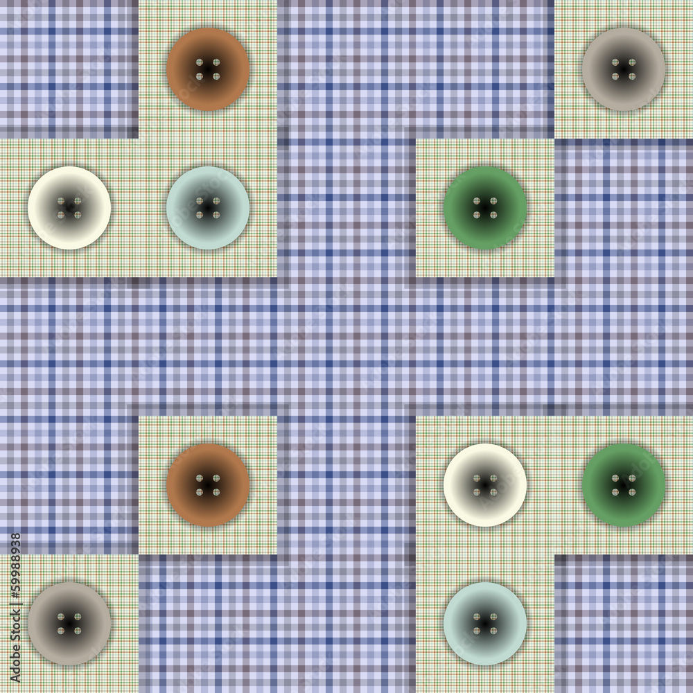 set of fabric with buttons on a contrasting background set of fabric with buttons on a contrasting background