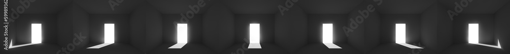 light and shadow in the room , 3d interior light and shadow in the room , 3d interior