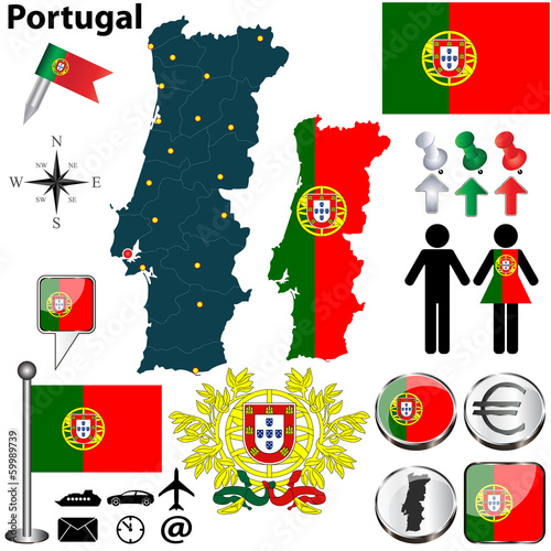 Portugal map