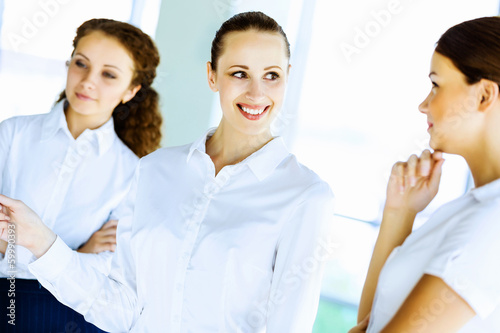 Women at presentation