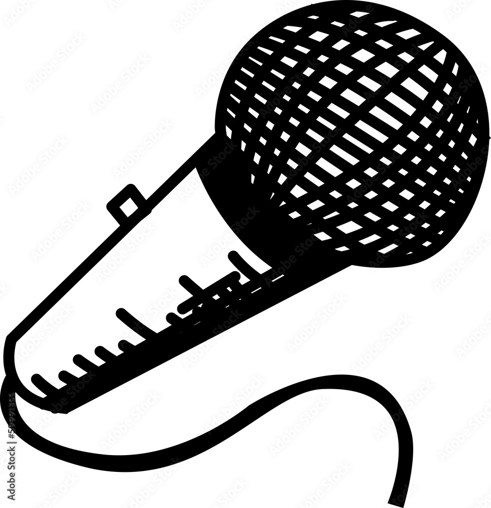 Mikrofon comic