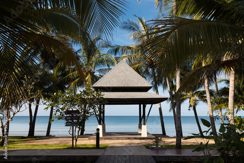 Terrace o the White Sand Beach  Koh Cahng