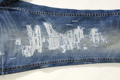 Jeans dettaglio gamba